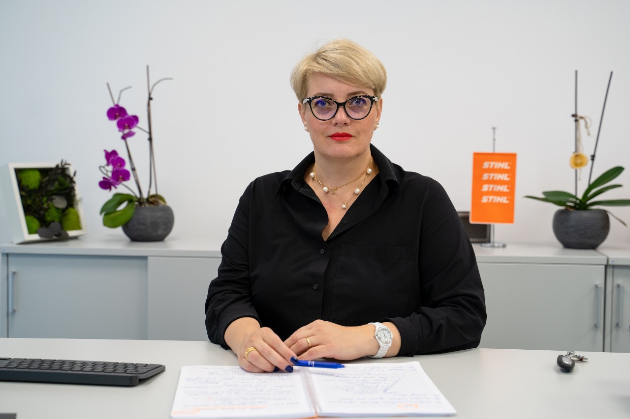 Simona Anca-Mantescu, Managing Director STIHL Romania 